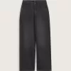Pantaloni a pozzanghera in denim a 5 tasche Sirelle Pantaloni a pozzanghera in denim a 5 tasche Sirelle