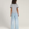 Pantaloni a pozzanghera in denim a 5 tasche Sirelle Pantaloni a pozzanghera in denim a 5 tasche Sirelle