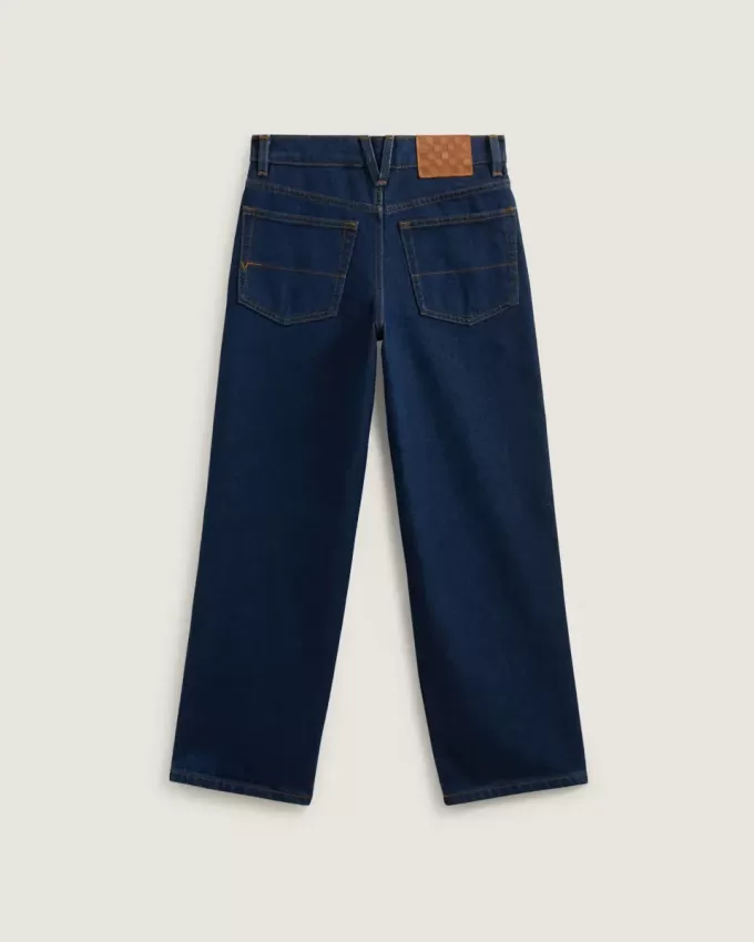 Pantaloni larghi in denim per bambini Check-5 Pantaloni larghi in denim per bambini Check-5