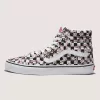 Scarpa a scacchiera Sk8-Hi personalizzata Scarpa a scacchiera Sk8-Hi personalizzata