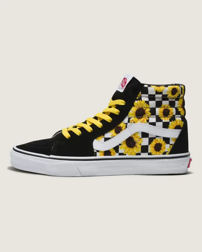 Scarpa a scacchiera Sk8-Hi personalizzata Scarpa a scacchiera Sk8-Hi personalizzata