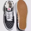 Scarpa a scacchiera Sk8-Hi personalizzata Scarpa a scacchiera Sk8-Hi personalizzata