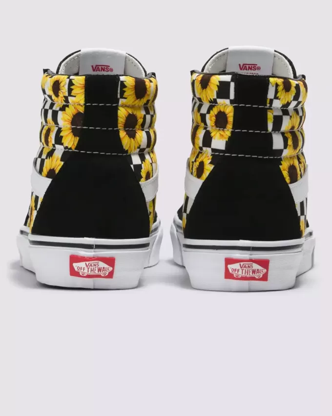 Scarpa a scacchiera Sk8-Hi personalizzata Scarpa a scacchiera Sk8-Hi personalizzata