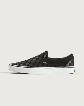 Scarpa classica slip-on a scacchi
