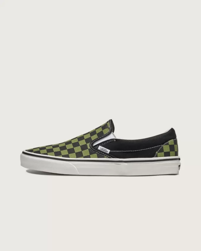 Scarpa classica slip-on a scacchi Scarpa classica slip-on a scacchi