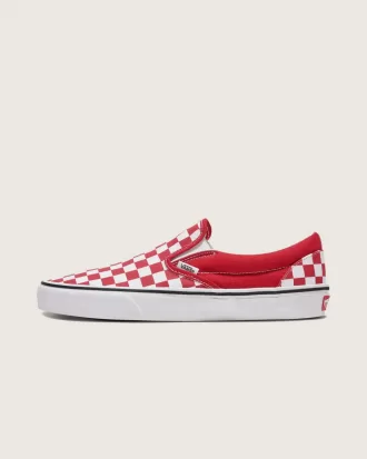 Scarpa classica slip-on a scacchi