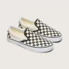 Scarpa classica slip-on a scacchi Scarpa classica slip-on a scacchi