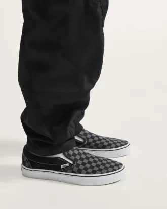 Scarpa classica slip-on a scacchi