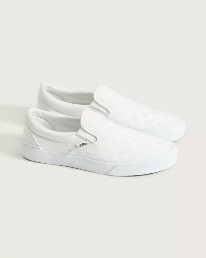 Scarpa classica slip-on a scacchi Scarpa classica slip-on a scacchi