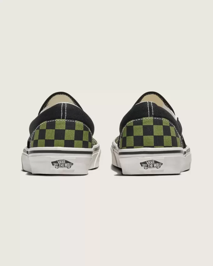 Scarpa classica slip-on a scacchi Scarpa classica slip-on a scacchi