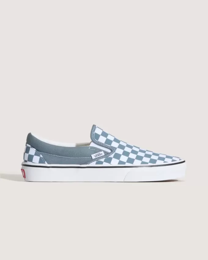 Scarpa classica slip-on a scacchi Scarpa classica slip-on a scacchi