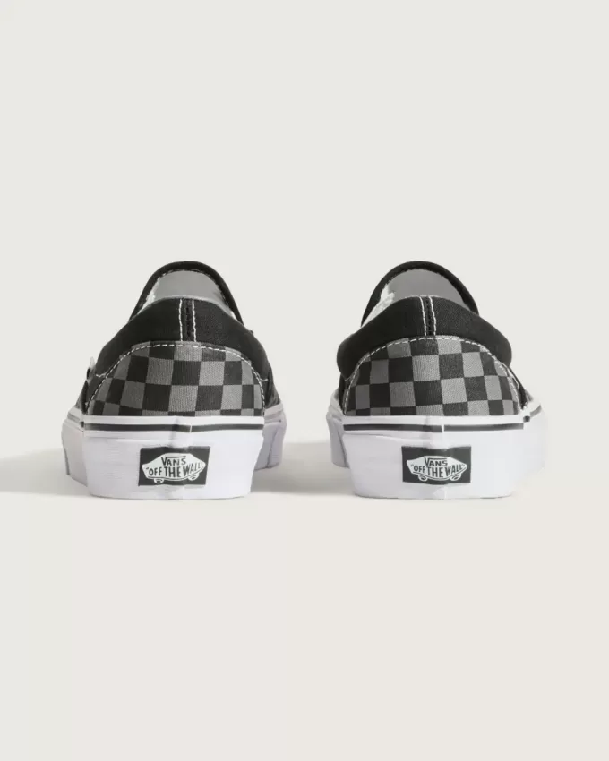 Scarpa classica slip-on a scacchi Scarpa classica slip-on a scacchi