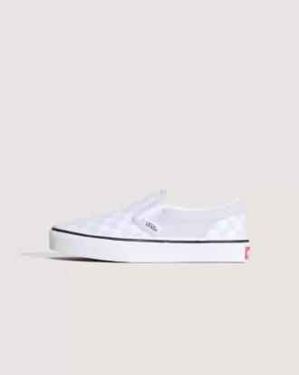 Scarpa classica slip-on a scacchi per bambini
