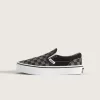 Scarpa classica slip-on a scacchi per bambini Scarpa classica slip-on a scacchi per bambini