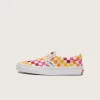 Scarpa classica slip-on a scacchi per bambini Scarpa classica slip-on a scacchi per bambini