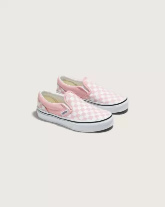 Scarpa classica slip-on a scacchi per bambini