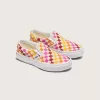 Scarpa classica slip-on a scacchi per bambini Scarpa classica slip-on a scacchi per bambini