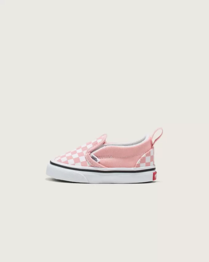 Scarpa classica slip-on a scacchiera per bambini Scarpa classica slip-on a scacchiera per bambini