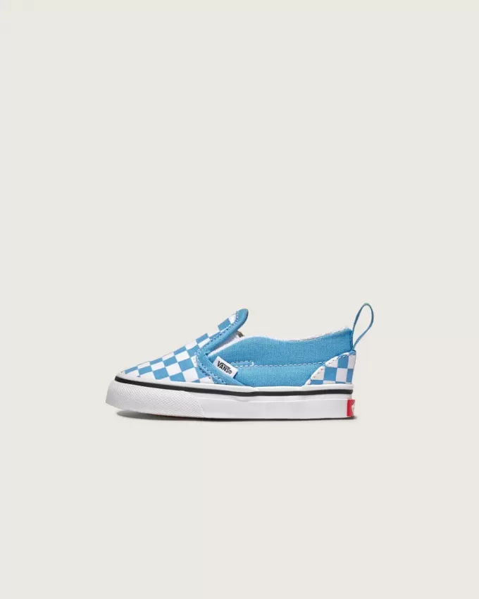 Scarpa classica slip-on a scacchiera per bambini Scarpa classica slip-on a scacchiera per bambini