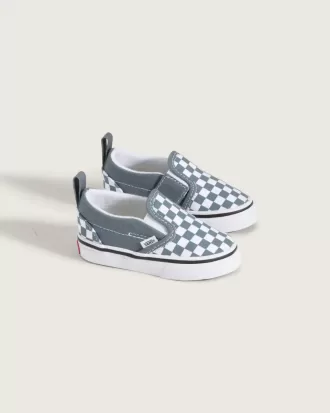 Scarpa classica slip-on a scacchiera per bambini