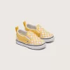 Scarpa classica slip-on a scacchiera per bambini Scarpa classica slip-on a scacchiera per bambini