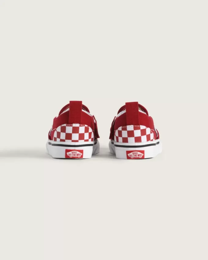 Scarpa classica slip-on a scacchiera per bambini Scarpa classica slip-on a scacchiera per bambini