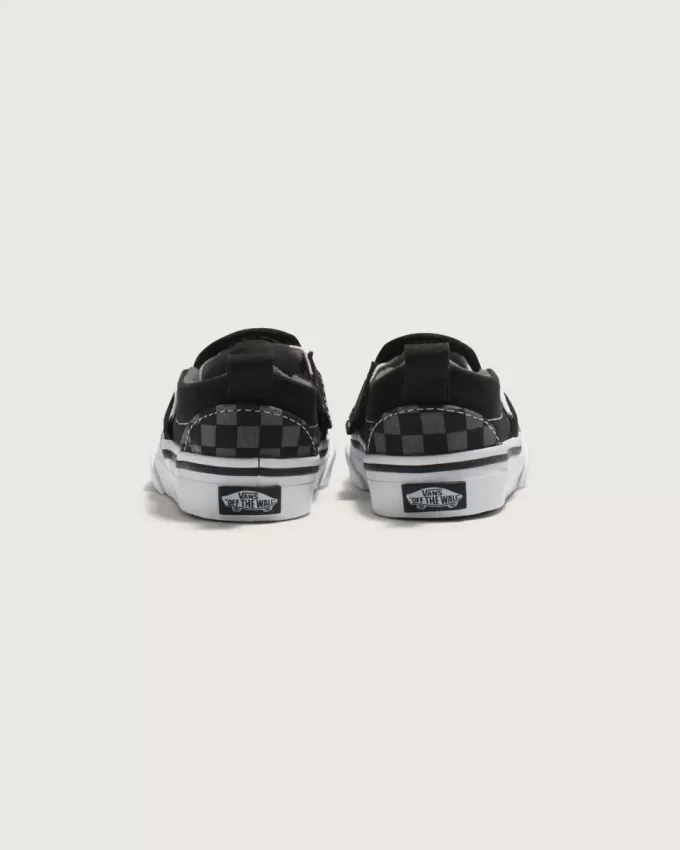 Scarpa classica slip-on a scacchiera per bambini Scarpa classica slip-on a scacchiera per bambini