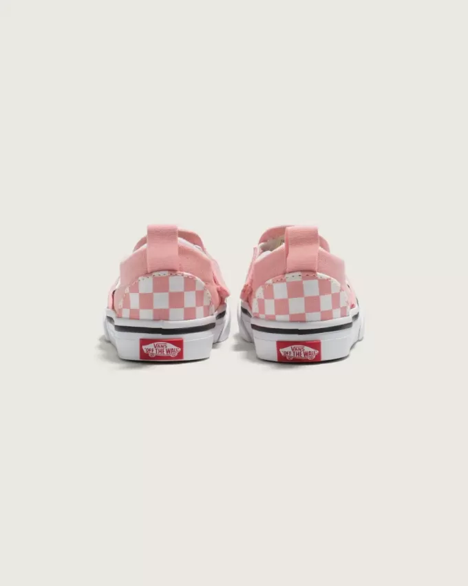 Scarpa classica slip-on a scacchiera per bambini Scarpa classica slip-on a scacchiera per bambini