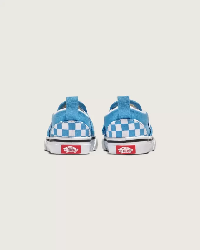 Scarpa classica slip-on a scacchiera per bambini Scarpa classica slip-on a scacchiera per bambini
