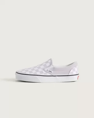 Scarpa classica slip-on a scacchiera per bambini grandi