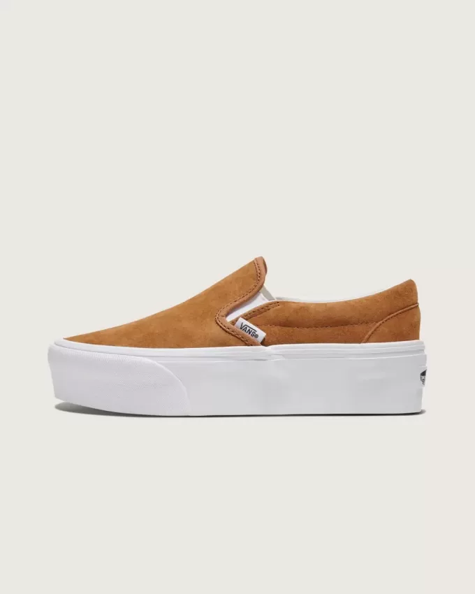 Scarpa classica slip-on con plateau Scarpa classica slip-on con plateau