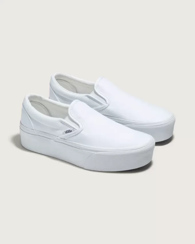 Scarpa classica slip-on con plateau Scarpa classica slip-on con plateau