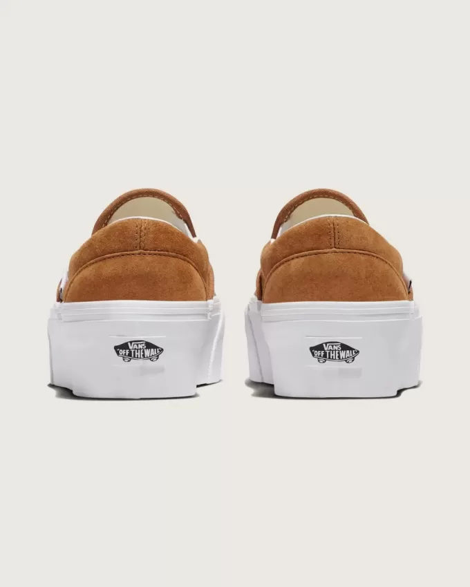 Scarpa classica slip-on con plateau Scarpa classica slip-on con plateau
