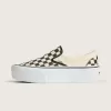 Scarpa classica slip-on con plateau a scacchi Scarpa classica slip-on con plateau a scacchi