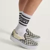 Scarpa classica slip-on con plateau a scacchi Scarpa classica slip-on con plateau a scacchi