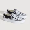Scarpa classica slip-on con plateau e motivo a scacchi Scarpa classica slip-on con plateau e motivo a scacchi