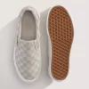 Scarpa classica slip-on con plateau e motivo a scacchi Scarpa classica slip-on con plateau e motivo a scacchi