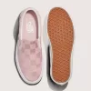Scarpa classica slip-on in raso a scacchi Scarpa classica slip-on in raso a scacchi