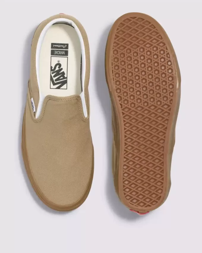 Scarpa classica slip-on larga Customs Scarpa classica slip-on larga Customs