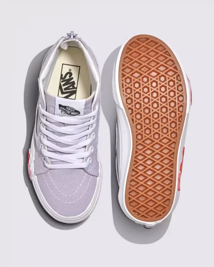 Scarpa con fiori Sk8-Hi-Zip per bambini piccoli Scarpa con fiori Sk8-Hi-Zip per bambini piccoli