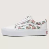 Scarpa con plateau Old Skool personalizzata Scarpa con plateau Old Skool personalizzata