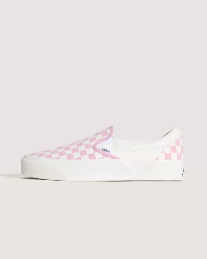 Scarpa da ginnastica classica premium slip-on a scacchi