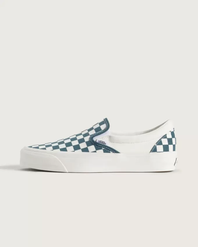 Scarpa da ginnastica classica premium slip-on a scacchi