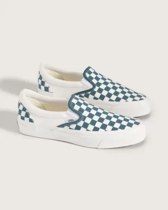 Scarpa da ginnastica classica premium slip-on a scacchi