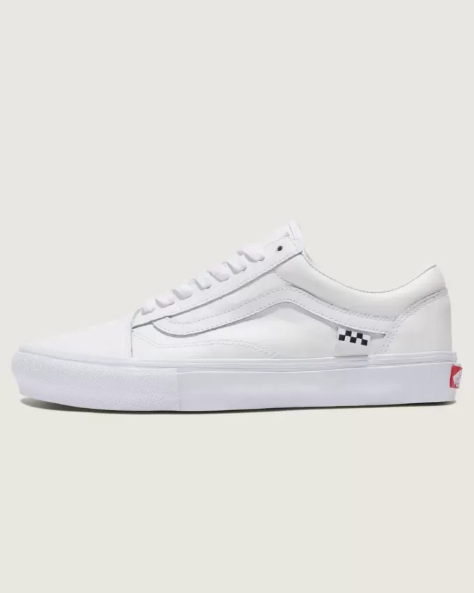 Scarpa in pelle Customs Skate Old Skool Scarpa in pelle Customs Skate Old Skool