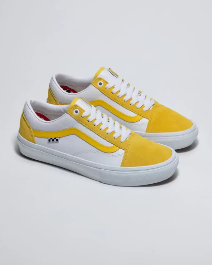 Scarpa in pelle Customs Skate Old Skool Scarpa in pelle Customs Skate Old Skool