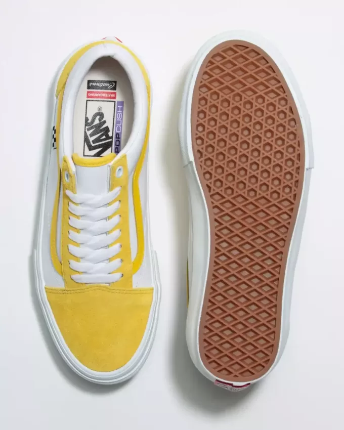 Scarpa in pelle Customs Skate Old Skool Scarpa in pelle Customs Skate Old Skool