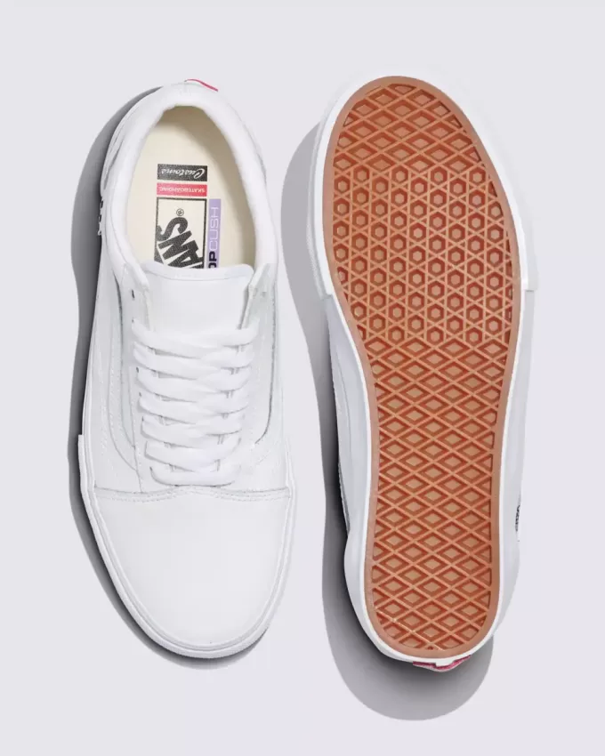 Scarpa in pelle Customs Skate Old Skool Scarpa in pelle Customs Skate Old Skool