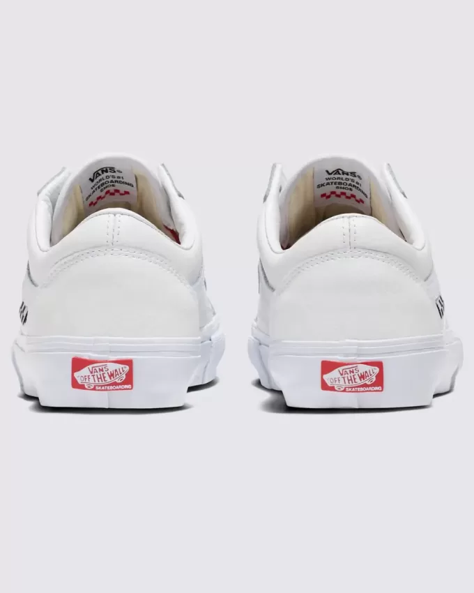 Scarpa in pelle Customs Skate Old Skool Scarpa in pelle Customs Skate Old Skool