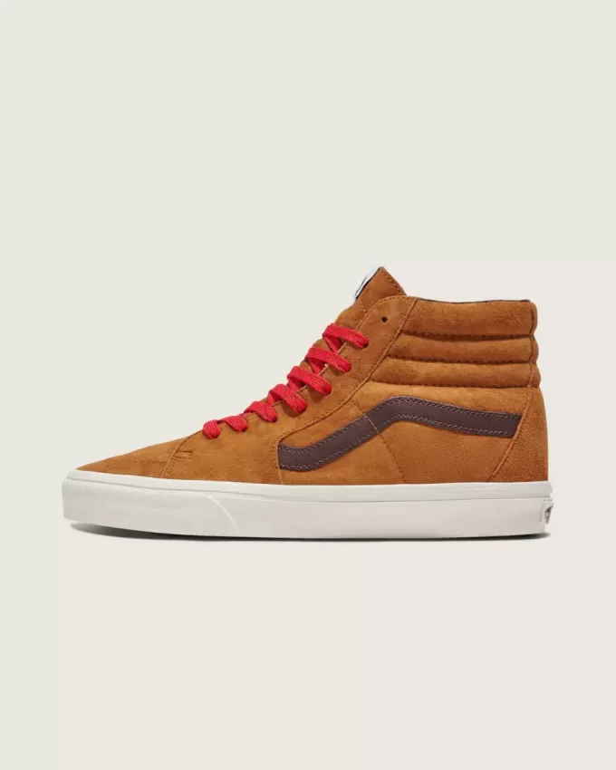 Scarpa in pelle scamosciata Sk8-Hi